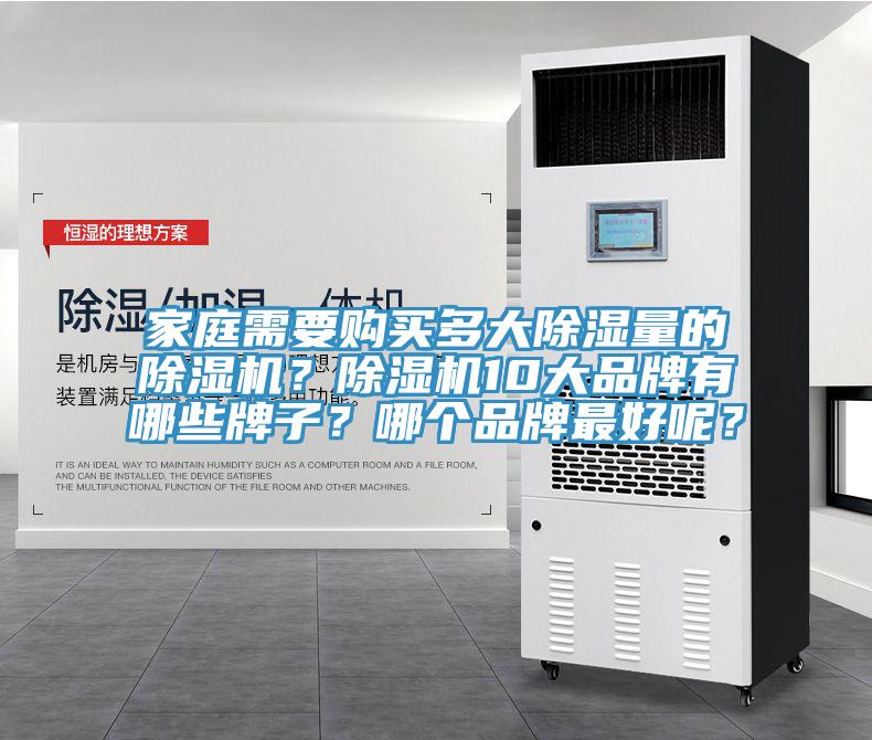 家庭需要购买多大除湿量的辣椒视频APP下载并安装？辣椒视频APP下载并安装10大品牌有哪些牌子？哪个品牌最好呢？