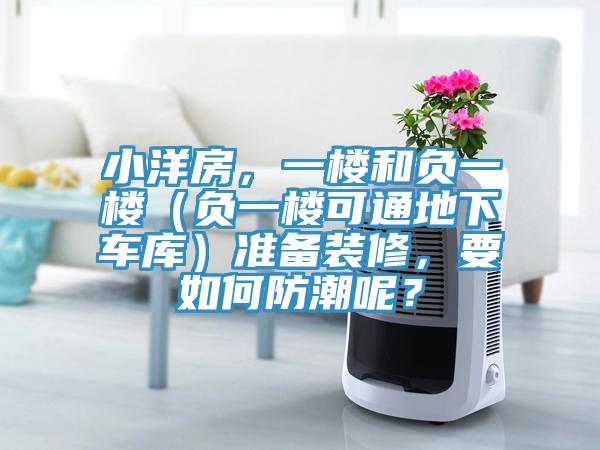 小洋房，一楼和负一楼（负一楼可通地下车库）准备装修，要如何防潮呢？