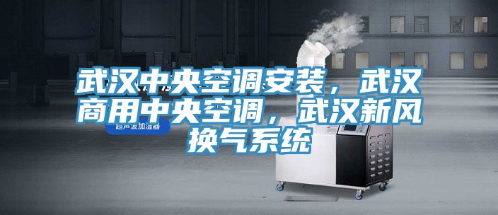 武汉中央空调安装，武汉商用中央空调，武汉新风换气系统