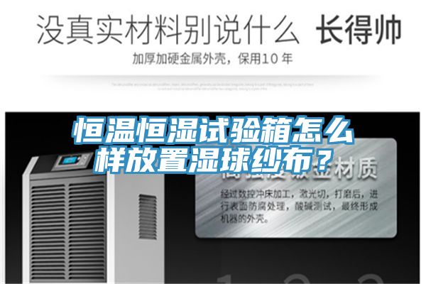 恒温恒湿试验箱怎么样放置湿球纱布？