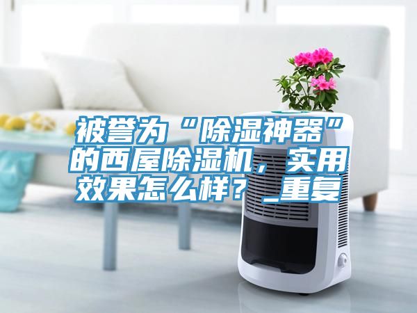 被誉为“除湿神器”的西屋辣椒视频APP下载并安装，实用效果怎么样？_重复