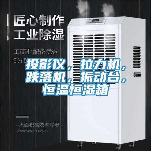 投影仪，拉力机，跌落机，振动台，恒温恒湿箱