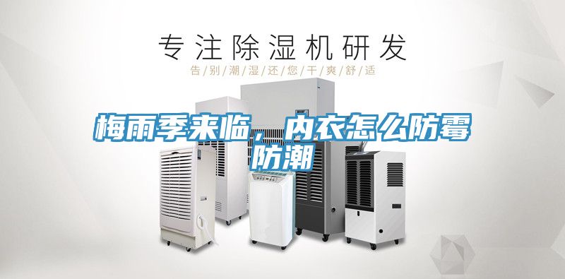 梅雨季来临，内衣怎么防霉防潮