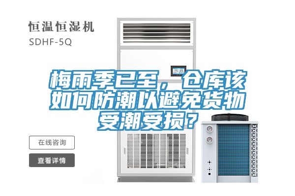 梅雨季已至，仓库该如何防潮以避免货物受潮受损？