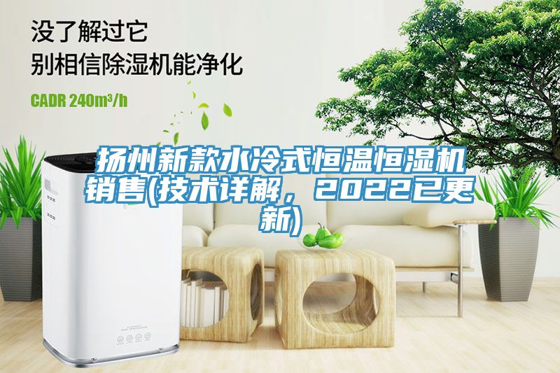 扬州新款水冷式恒温恒湿机销售(技术详解，2022已更新)