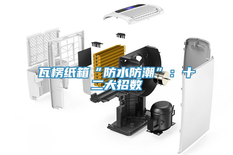瓦楞纸箱“防水防潮”：十二大招数