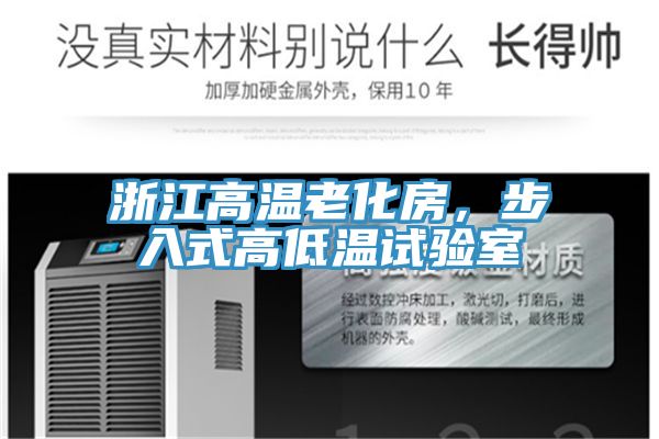 浙江高温老化房，步入式高低温试验室