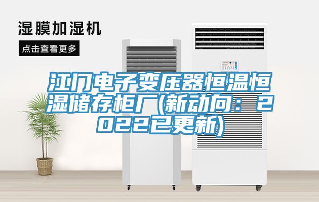 江门电子变压器恒温恒湿储存柜厂(新动向：2022已更新)