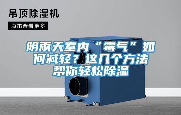 阴雨天室内“霉气”如何减轻？这几个方法帮你轻松除湿