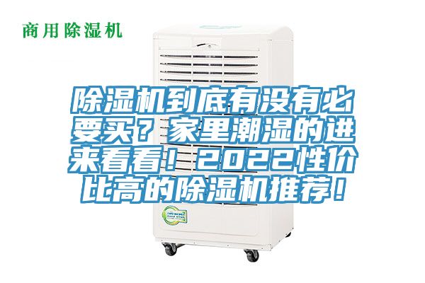 辣椒视频APP下载并安装到底有没有必要买？家里潮湿的进来看看！2022性价比高的辣椒视频APP下载并安装推荐！
