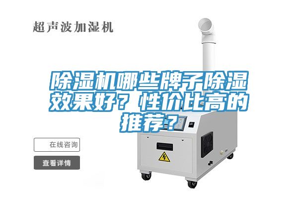 辣椒视频APP下载并安装哪些牌子除湿效果好？性价比高的推荐？